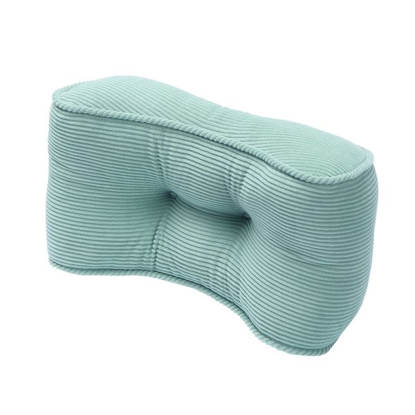 Soft Corduroy Lumbar Support Pillow Office Chair Waist Cushion