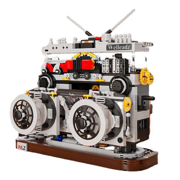 Vintage Radio 1199-Piece Building Block Toy