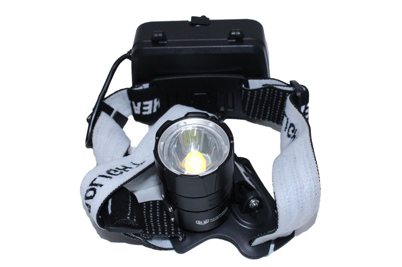 Rechargeable Multipurpose Waterproof LED Headlamp with USB Output Port T28