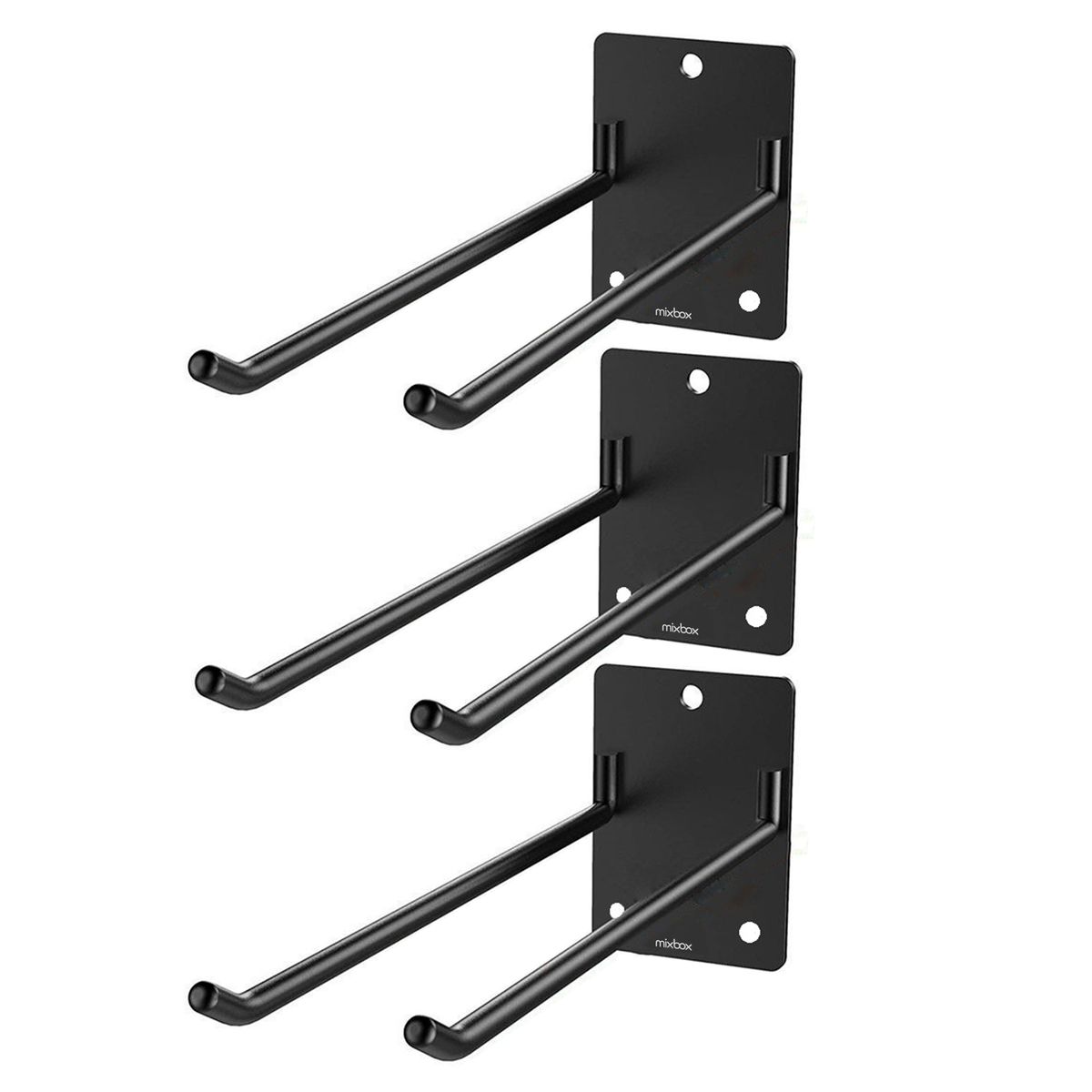 Mix Box Wall Mounted Heavy Duty Hook Rack Organizer For Tools (Set of 3)