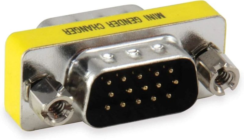 PTech VGA 15 Pin Male to VGA 15 Pin Male Adapter
