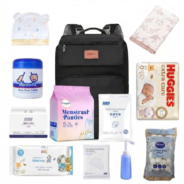 Maternity Hospital Bag Set for Mom &amp; Baby, Newborn Essentials Kit