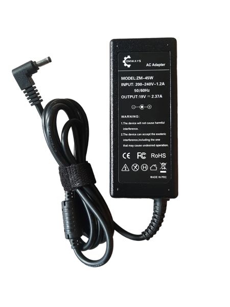 Comways - Replacement Charger for Asus 19V 2.37A - 45W ( 4.0mm x 1.35mm )