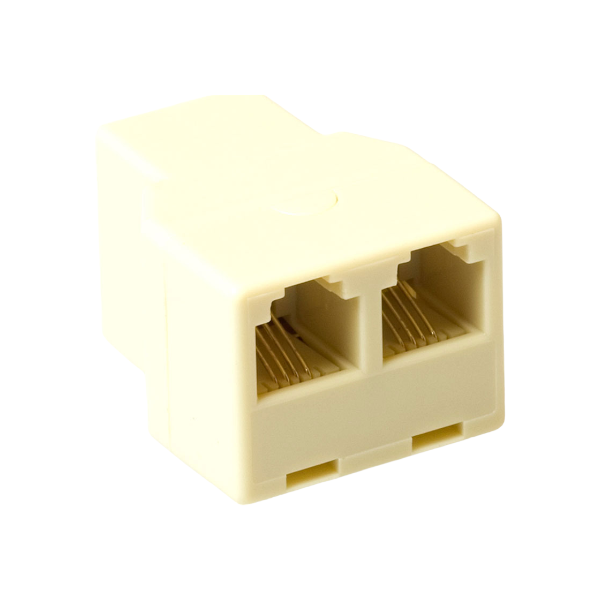 RJ11 Two-Way Splitter Pack Of 2