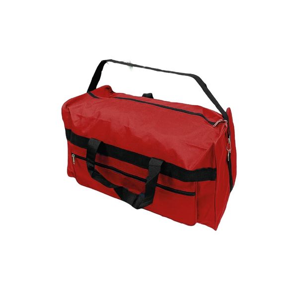 Football Team Kit Bag With Sports Water Bottle - Red