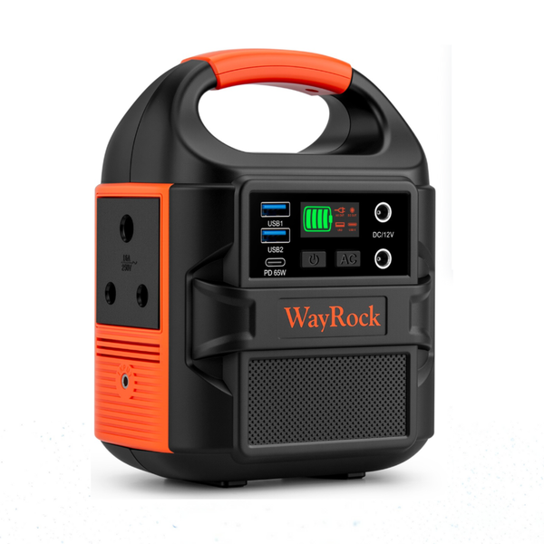 WayRock PD65W Laptop Power Bank with 230V AC Output 100W Power Station UPS