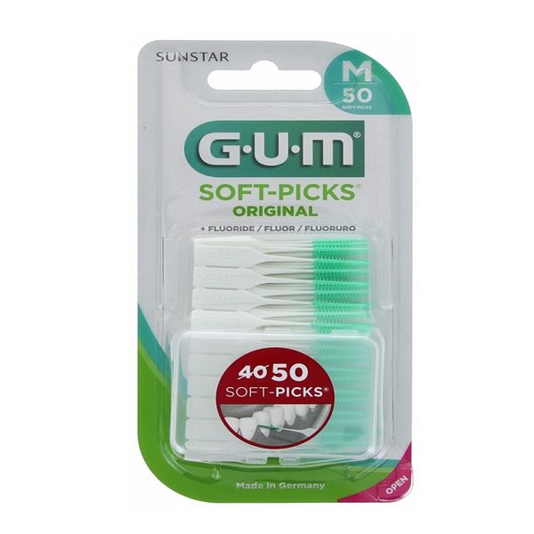 Sunstar G.U.M Soft-Picks Original Interdental Cleaners M 50 pieces
