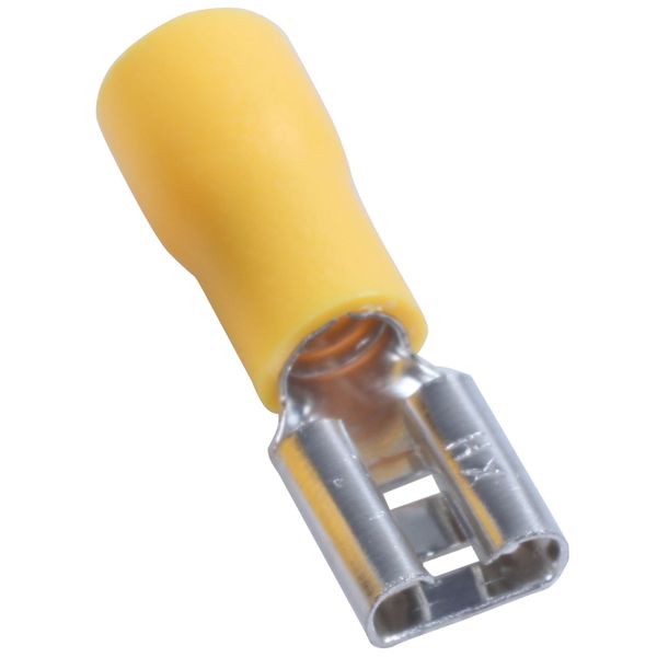 100Pcs 24A Insulated 12-10Awg Terminal Crimp Wire Connectors Yellow
