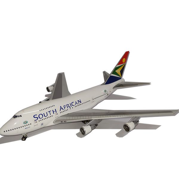 South African Airways Boeing 747SP (old livery)