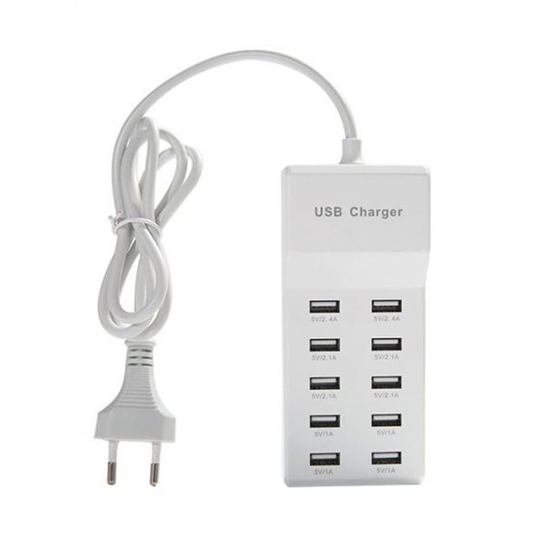 TG Desktop 10 Port USB Charging Hub