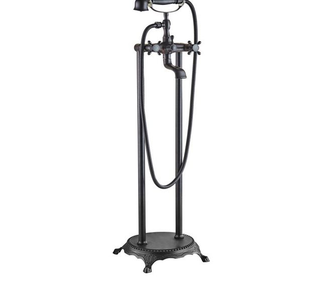 Trendy Taps Blackened Brass Floor Mounted Bath M image