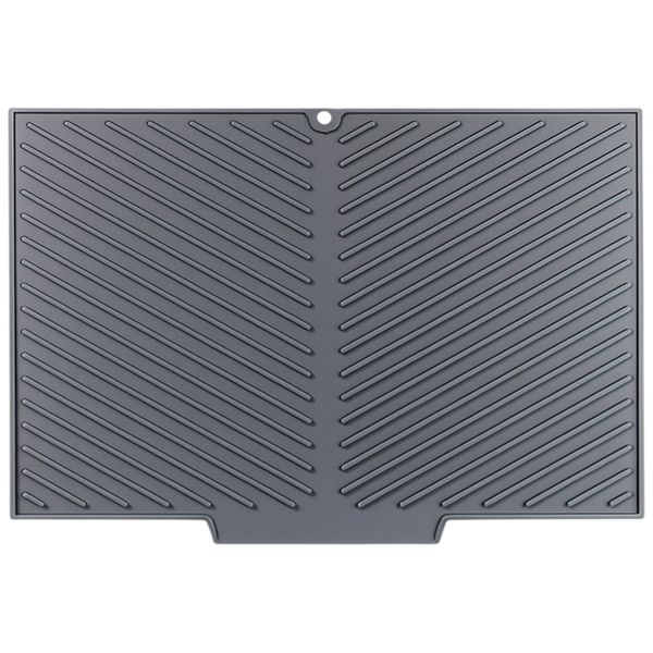 Mini Silicone Sink Draining Mat With Non-Slip Base
