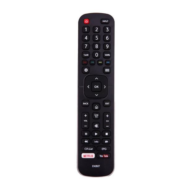 Replacement TV Remote Control For Hisense EN2B27 FHD/HD LED