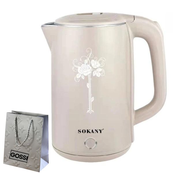Sokany - 2.5L Electric Kettle &amp; GOSSI Bag