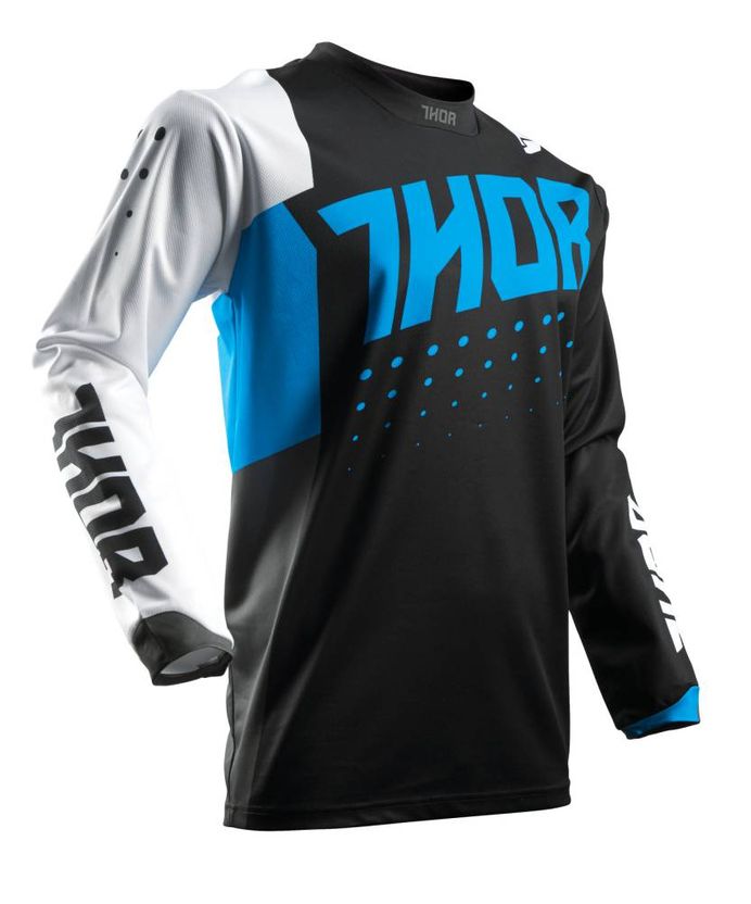 Thor Kids Pulse Aktiv Blue/Black Jersey | Buy Online in South Africa ...