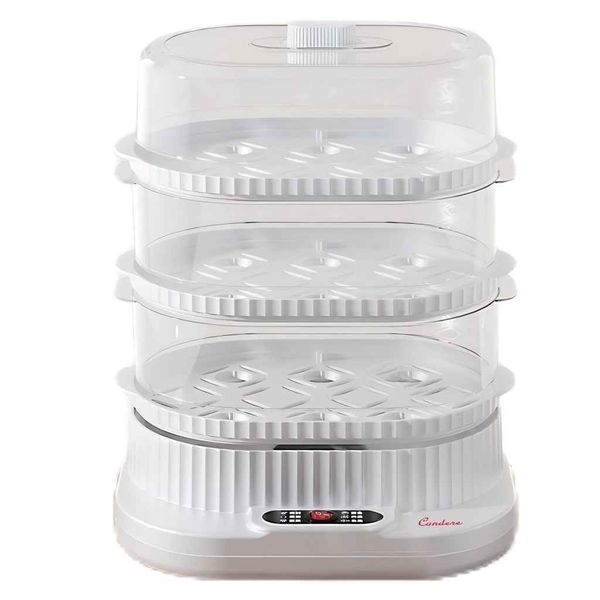 CONDERE3Layer Electric Steamer10LMultifunctional Food Steamer forCookZD-001
