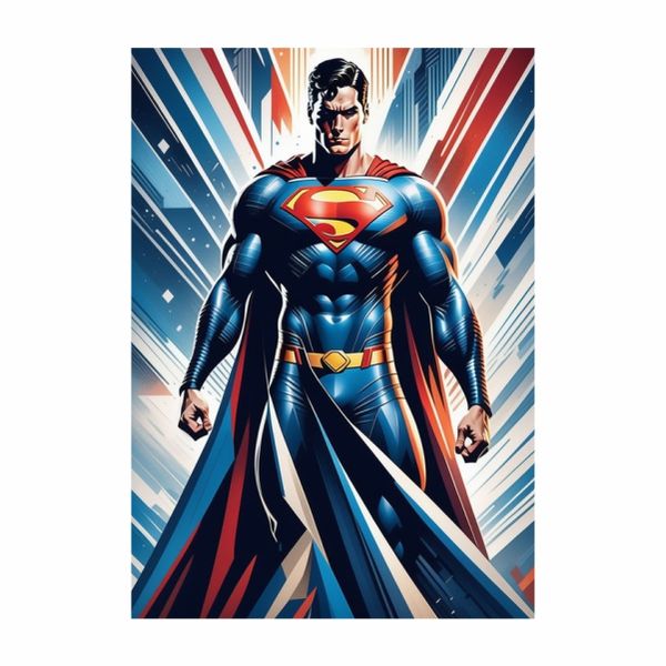 SuperMan 002 - A1 Poster