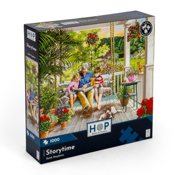 House of Puzzles - Storytime - 1000 Piece Jigsaw Puzzle