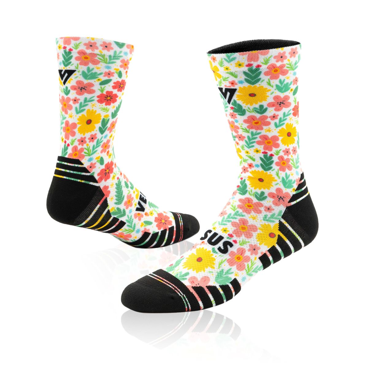 Versus Garden Glow Active Crew Socks