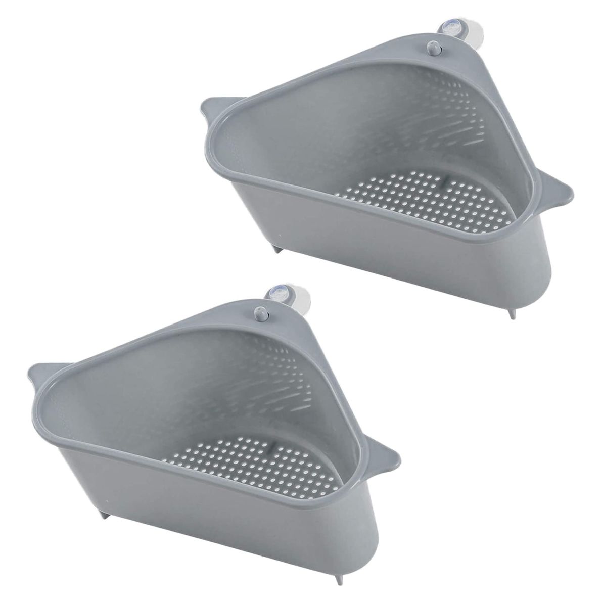 2x T4U Corner Sink Strainer Baskets