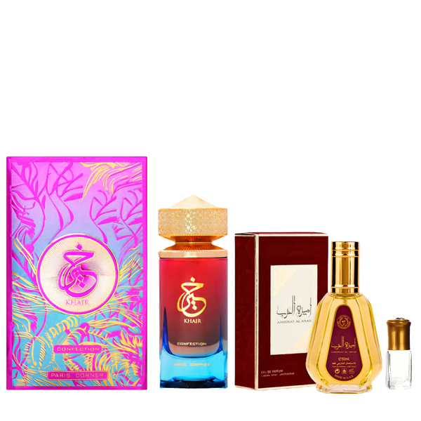 Khair Confection EDP 100ml + Ameerat al Arab 50ml with Perfume Oil