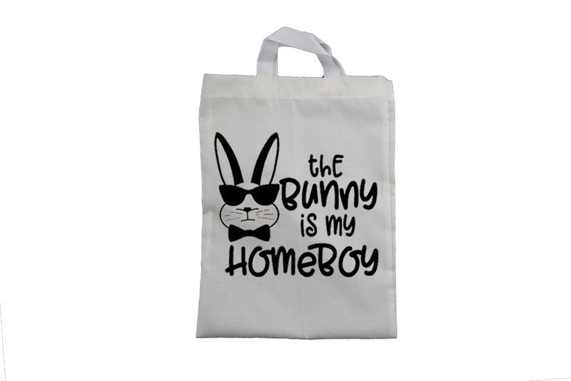 The Bunny is My Homeboy - Easter Bag