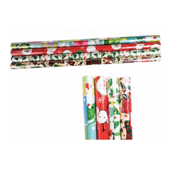 Stationary - Shiny Xmas Gift Wrap