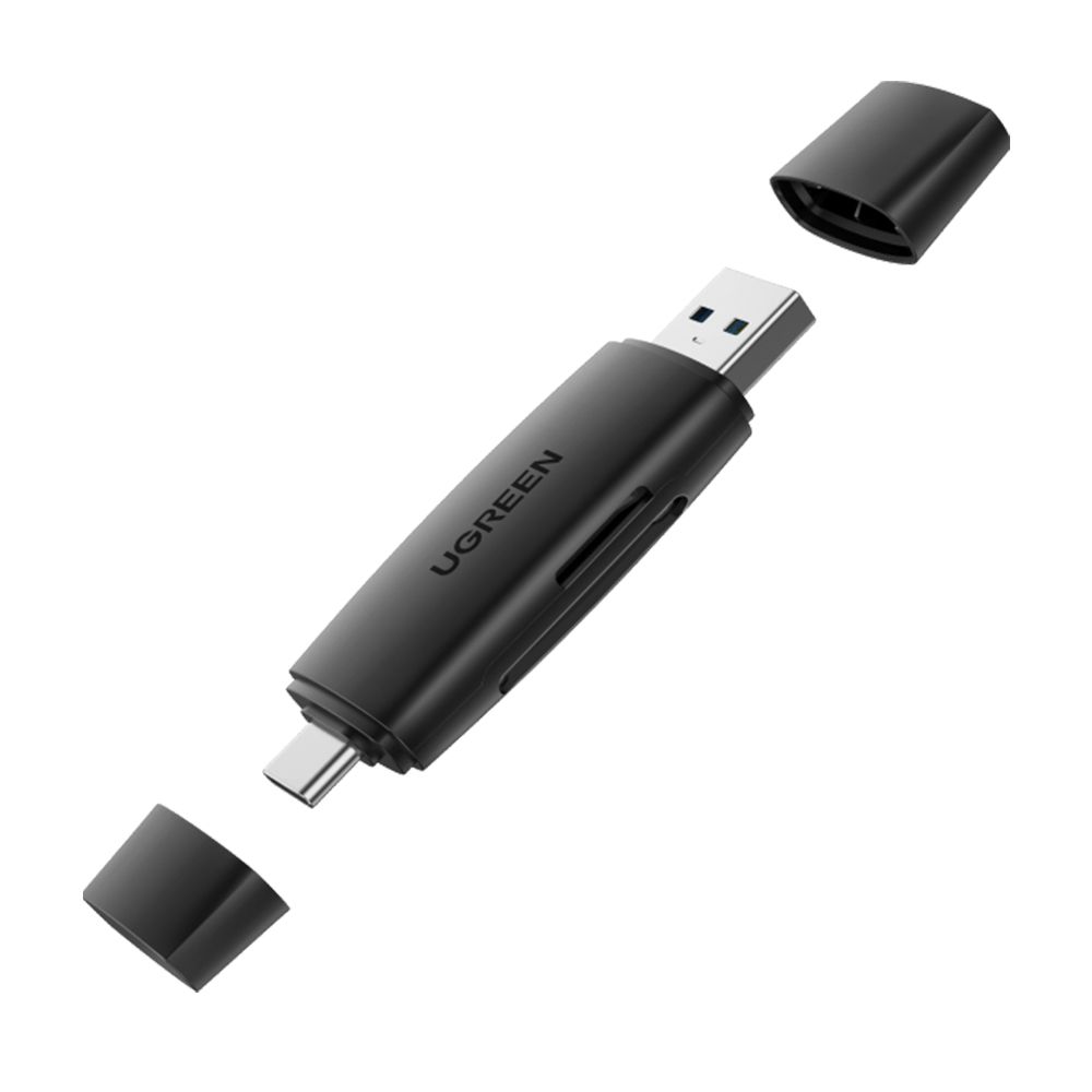 UGreen 80191 USBC+USB 3.0 MultiCard ReaderBK Shop Today. Get it