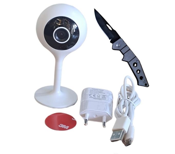 Smart IP Cam with Free Pocket Knife