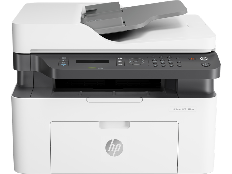 HP Laser MFP 137FNW, 4 in 1, A4, Wi-Fi, ADF, Mono, Laser Printer