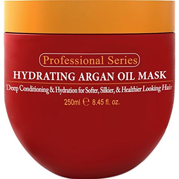 Hydrating Argan Oil Hair Mask and Deep Conditioner By Arvazallia-250mls