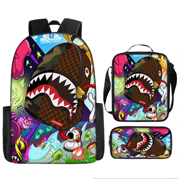 Lunch Box &amp; Pencil Case Shark image