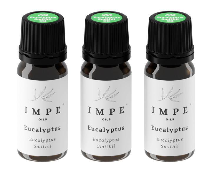 IMPE Oils Eucalyptus Smithii Essential Oil (10ml) 3 pack