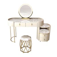 Modern Luxury Dressing Table With Marble Top B-1