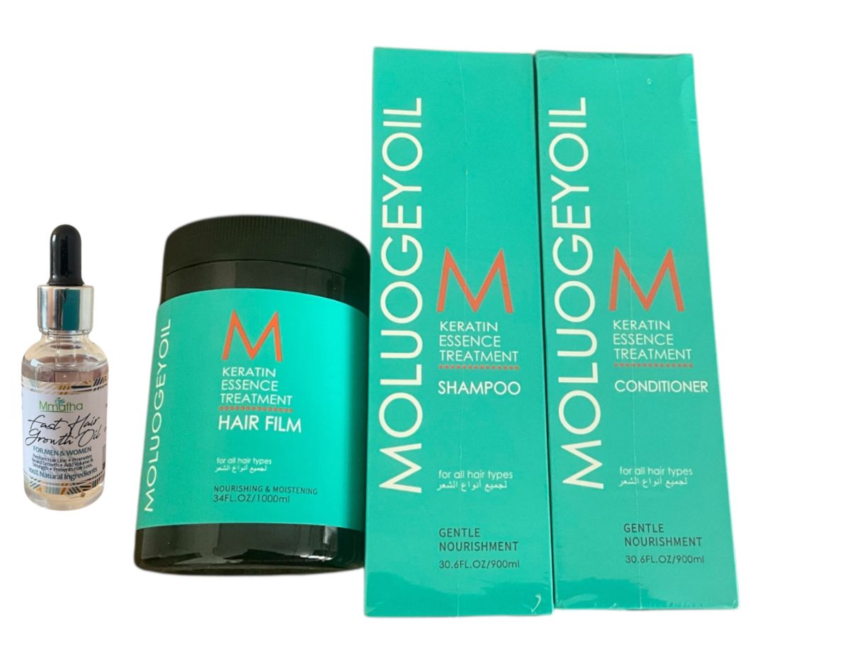 Moluogey Oil Essence Hair Care Kit with Hair Growth Oil