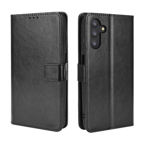 Leather Cover Compatible with Samsung Galaxy A13 5G Shockproof Retro Case