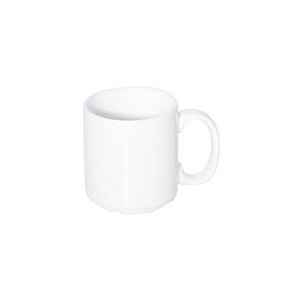 Fortis Prima White Stacking Mug 24 Pieces