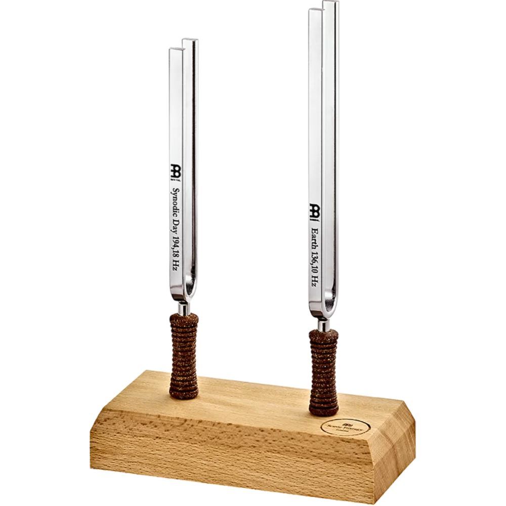 MEINL Sonic Energy Tuning Fork Holder Set-Up 2 Tuning Forks