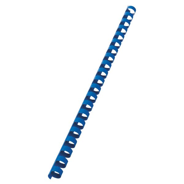 GBC 12mm 21 Loop PVC Binding Combs - Blue (Pack of 100)