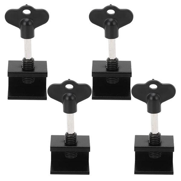 Home Tool DIY Sliding Window &amp; Door Mounted Limiter Lock Set of 4 (8cm)