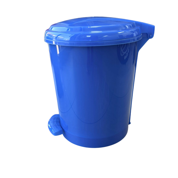 10L Pedal Waste Bin- Blue &amp; Green