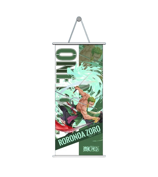 One Piece Wall Scroll Poster Fabric Painting for Anime Monkey D. Luffy