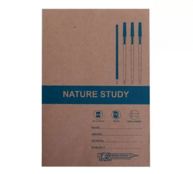 Outdoor Study Journal: A4 Softcover, 72 Pages