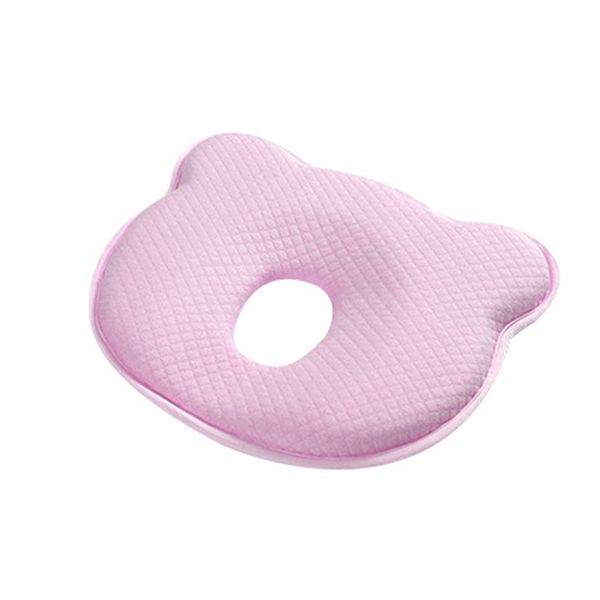 3D Memory Foam Baby Head Shaping Pillow for Newborn Infant - Blue