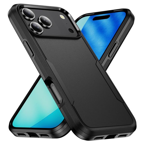 Phone Case Compatible With iPhone 17 Pro Max 3 In 1 Kickstand Cover