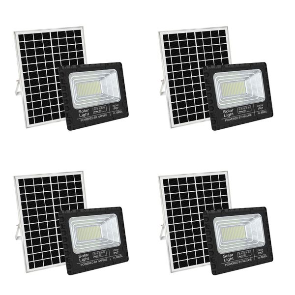200W - Solar Flood Light with Remote