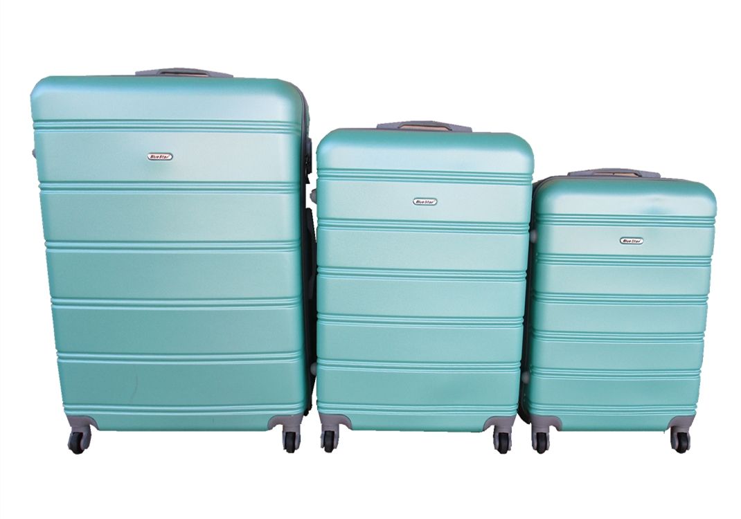 3 Piece Hard Outer Shell Premium Lightweight Luggage Set