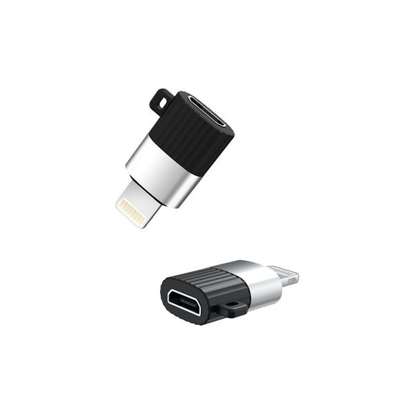 Mini Micro To Lightning OTG Mini Adapter For Data Transfer And Charging