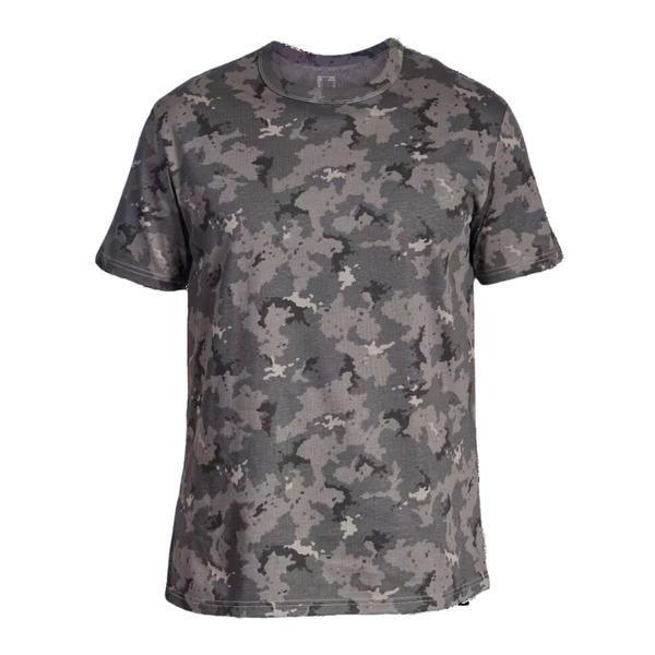 Solognac T-Shirt Durable Camo Island-Grey