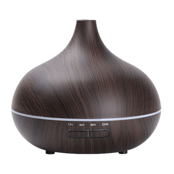 500ml Wood Grain Aroma Diffuser for South Africa, 24V Plug-In Essential Oil